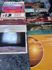 ORCHESTRAL VINYL RECORD COLLECTION LP’s  DECCA HMV PHILIPS  12 in number 