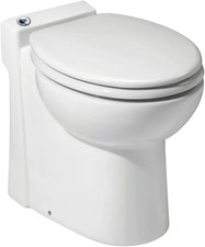 SANIFLO SANICOMPACT C4 UPFLUSH MACERATING TOILET, 110V.  023