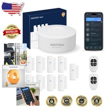 Elite Smart Security 12pc Kit Alexa Voice App Control No Monthly Fee