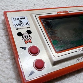Nintendo Game & Watch Mickey Mouse Egg MC-25 Tested Working Disney Handheld Used