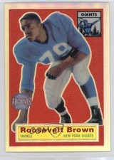 2001 Topps Archives Reserve Rosey Brown #68 HOF a8x