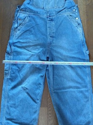RRL DOUBLE RL Ralph Lauren Overall Size 32 Blue Denim Men's Used