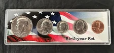 1976 Birth Year Set 5 Bright Uncirculated Coins FREE SHIPPING