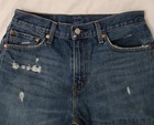 MEN'S LEVI'S 513 DISTRESSED PATCHES HOLES RIPS SIZE 31 X 32 — photo 6