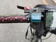 1000W Electric Motorcycle Scooter 27MPH 220lbsMax Limit 110Miles Long Range