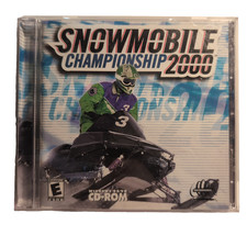 Snowmobile Championship 2000 PC CD-ROM Game Windows 95/98 Infogrames