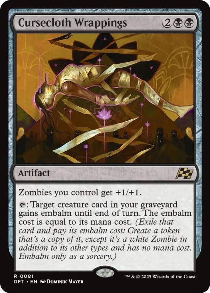Cursecloth Wrappings Normal [DFT - 81] LP MagicAetherdrift
