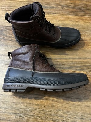Sperry‎ Black and Brown Cold Bay Chukka Rubber Duck Boots size men’s 9 Men main image 3