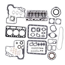 Engine Complete Cylinder Head& Full Gasket Kit For Kubota Tractor B7200 B8200