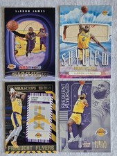 2021-24 Nba Hoops Basketball Lebron James Frequent Flyers + Skyview Insert Lot