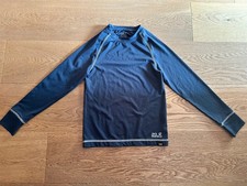 Lagarmshirt, Funktionsshirt Jack Wolfskin, Kinder, Gr. 140, dunkelblau