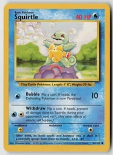 Squirtle 063/102 - Base Set Normal - PTCG