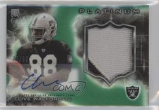 2015 Topps Platinum Rookie Green Refractor /99 Clive Walford Patch Auto x5u