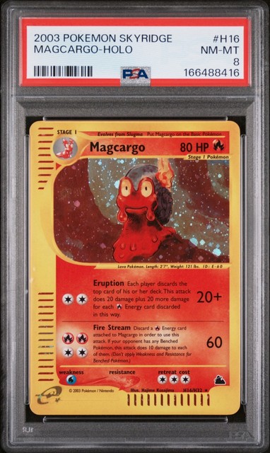 Magcargo #H16 (Skyridge (2003))