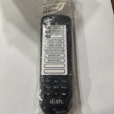 NEW Dish Network 54.3 GOOGLE VOICE ASSIST REMOTE Hopper/Joey/Wally RF 