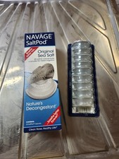 Navage SaltPod Original Sea Salt Pods 20 Pack Box 9 Drug-Free Allergy Relief