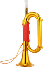 Plastic Bugle Toy Toddlers Instrument Kids Trumpet Bugle Horn Toy Children Early