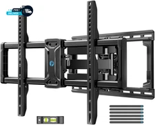 Full Motion TV Wall Mount for 42-85 Inch Flat Screen LED TV up to 132Lbs