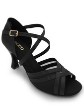 Capezio Paola 2.5" Ballroom Shoe, Black, 8.5 M