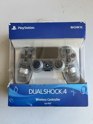 Sony DualShock 4 Wireless Controller - for PlayStation 4 - Crystal