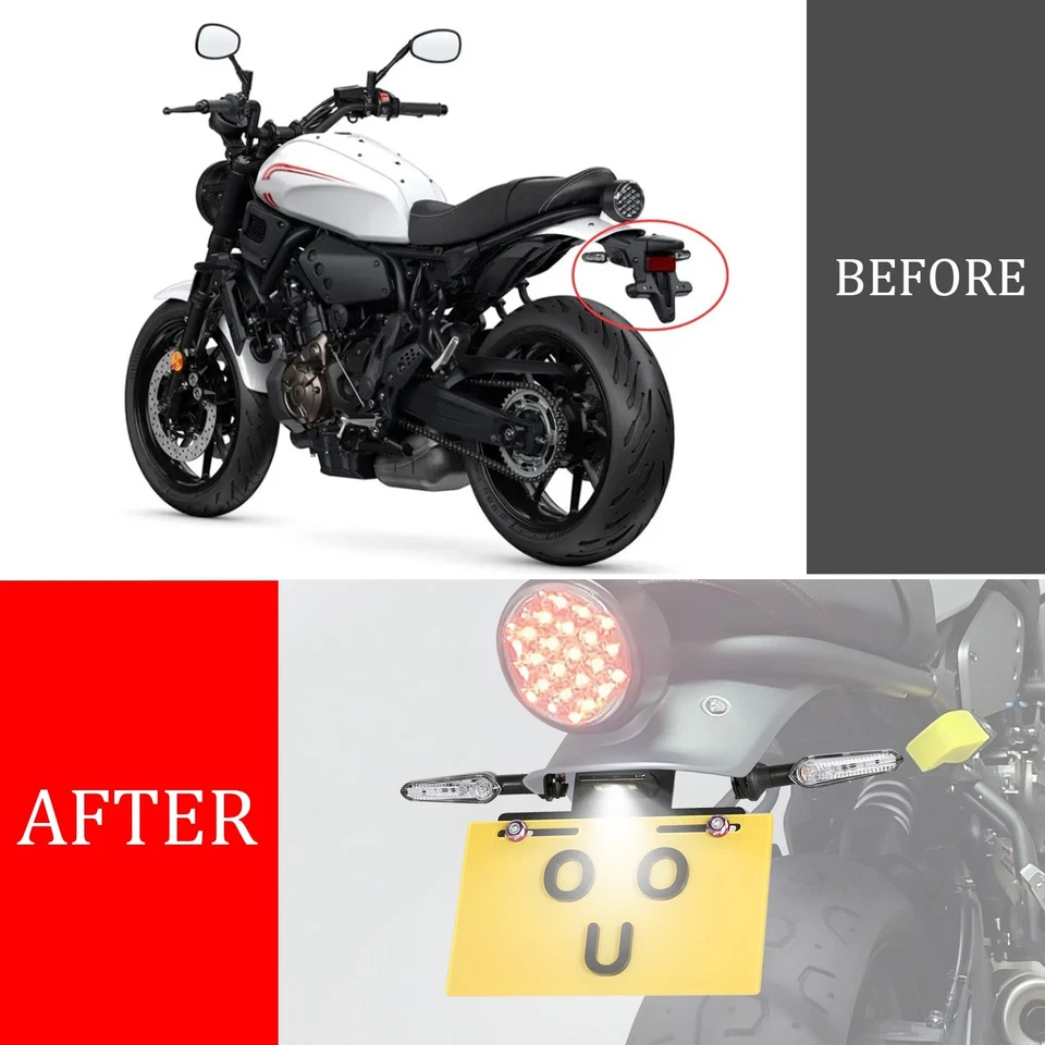 XSR 700 Tail Tidy LED Turn Signal For 2015-2025 YAMAHA XSR700 Fender Eliminator - Image 2 of 4