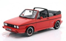 New Volkswagen VW Golf Convertible Sportline Mk1 year 1991 red 1:12 OttOmobile