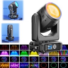 250W LED Moving Head Light RGB 14 1Gobo Beam Stage DMX Auto Lighting Disco Club