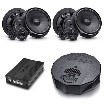 Skoda Octavia III Soundsystem (DSP) inkl. Subwoofer & Lautsprecher Front+Heck