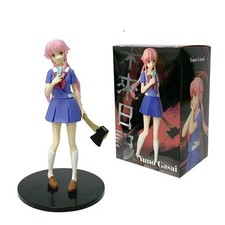 17CM Yuno Gasai Future Diary Anime Figure PVC Collectible Statue Display Model