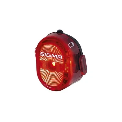 LED Akku Fahrrad Rücklicht Sigma Sport Nugget II USB klein leicht inkl. kabel - Bild 1 von 4