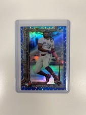 2025 Topps Holiday - Vladimir Guerrero Jr. #H66 Holiday Blue Metallic Glitter