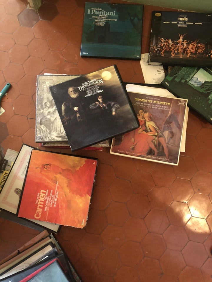 Gros Lot De Disque Vinyles 33 Tours D’opéra  - Photo 3/4
