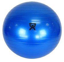 CanDo Inflatable Exercise Ball - Blue - 12" 30 cm 
