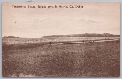 Postkarte Portmarnock Co Dublin Blick in Richtung Howth