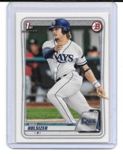 2020 Bowman Paper Prospects Baseball #BP17 Niko Hulsizer RC (Rays)