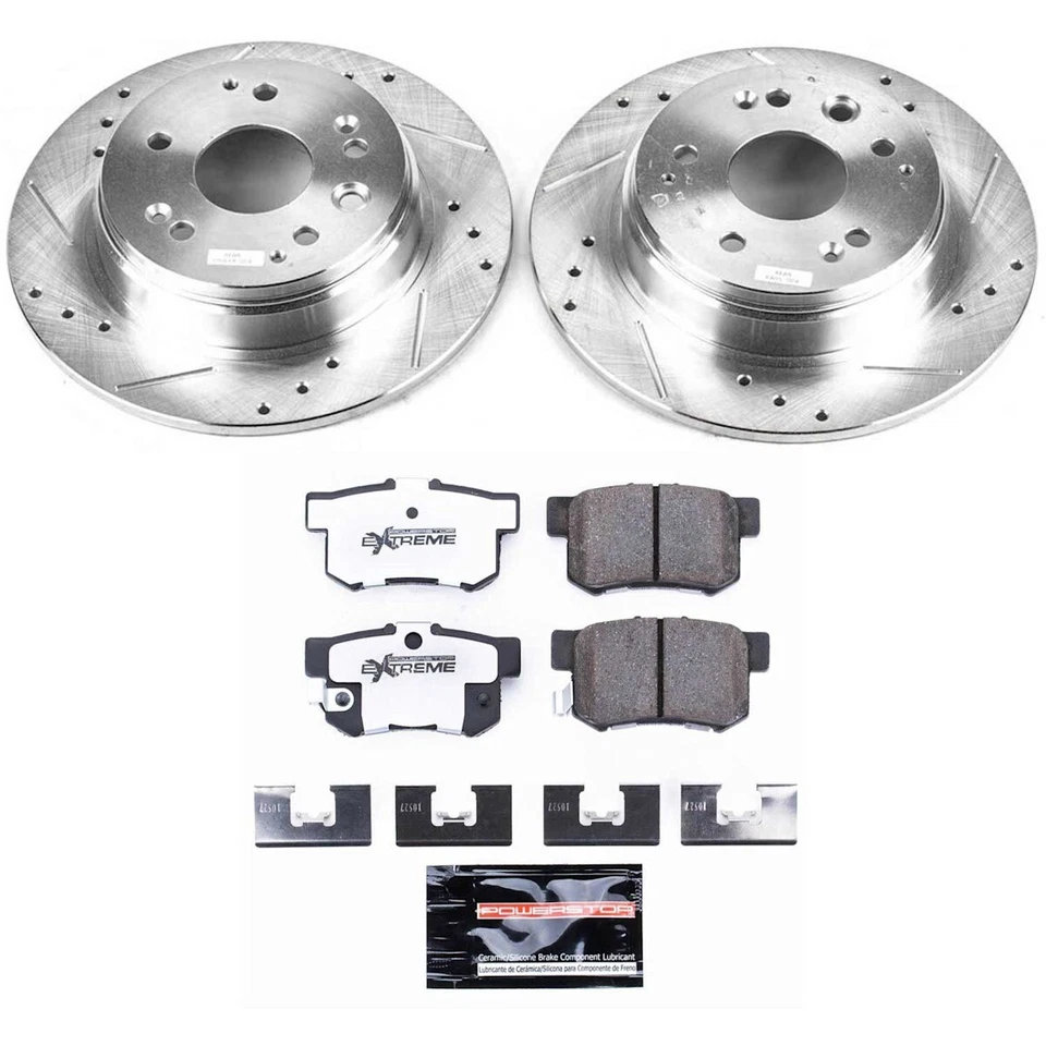 Комплекты тормозных дисков и колодок K2308-26 Powerstop 2 колеса задние для Acura TL 99-2003 - Изображение 3 из 3