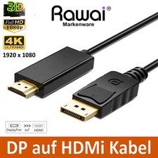 DP auf HDMI Adapter Kabel DisplayPort 1.2 HDM...