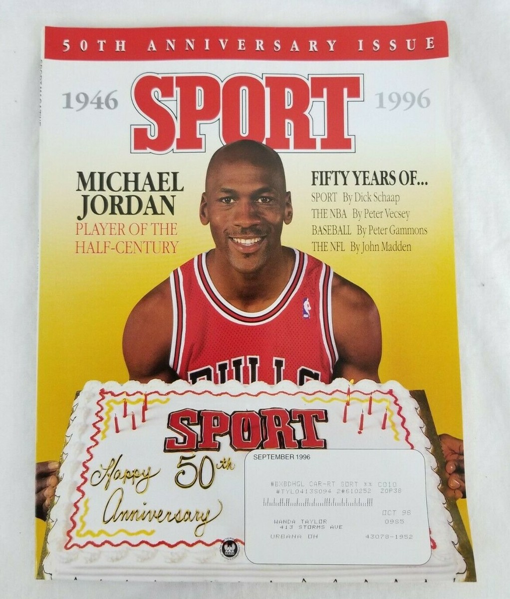 Sport Magazine Michael Jordan Bulls 50th Anniversary September