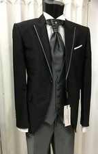 ABITO UOMO TIGHT  SPOSO T. 54 FIRMATO CARLO PIGNATELLI SUIT GROOM WEDDING 