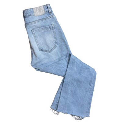 Zara Bootcut Crop Jeans