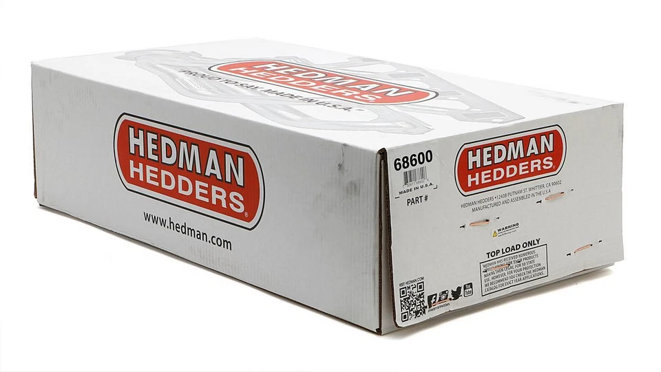 Hedman Hedders 68600 Standard Uncoated Headers; 1-5/8 in. Tube Dia; Mid-Length D - Image 3 of 4