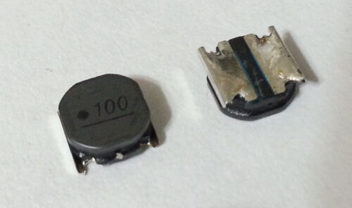 2000 muRata TOKO 1253AY-100M=P3 Inductors SMD 10uH 20% 1.9A 67mOhm SMT NEW - Picture 2 of 5