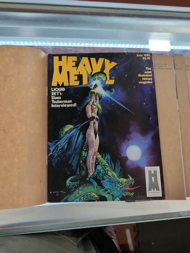 VTG Heavy Metal Magazine 1984 Complete Lot January thru December FN/VF Est. 1977 - Picture 8 of 15