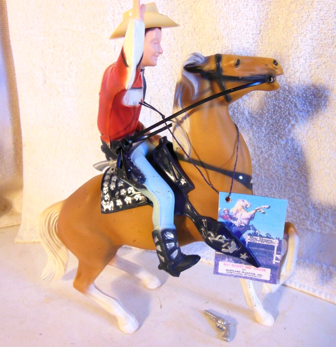 1980's USA Roy Rogers and Semi Rearing Trigger COMPLETE Hartland
