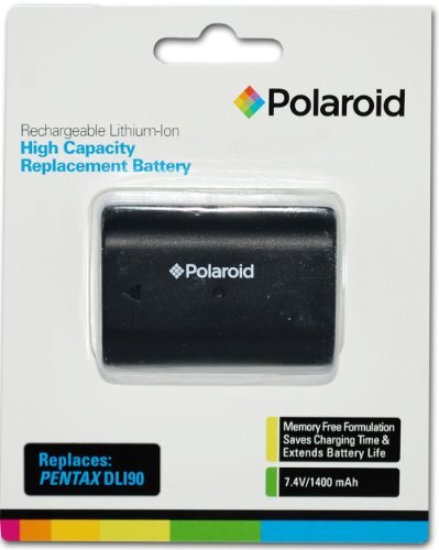 Polaroid Rechargeable Battery Penatx DLI90 Replacement