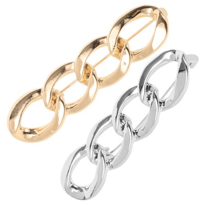  2 Pcs Anti-explosion Buckle Miss Pin Charms for Socks Brooch Pins Women