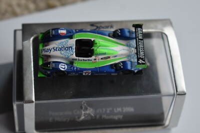 SPARK-MODEL S0137 Scala 1/43 | PESCAROLO C60 HYBRID JUDD 5.0L V10 TEAM PESCAROLO SPORT N 16 2nd 24h LE MANS 2005 E.COLLARD - J.C.BOULLION - AS BLUE MET WHITE GREEN