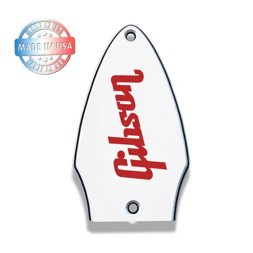 3 Ply White 2 Screw Small Truss Rod Cover for Gibson Flying V & Melody Makers