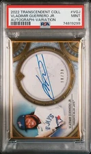 2022 Topps Transcendent Vladimir Guerrero Jr. TCVA-VGJ Variation Auto /20 PSA 9