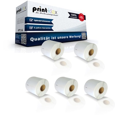 5x Alternativ Etiketten Rollen für Dymo LABELWRITER310 101x5 Office Plus